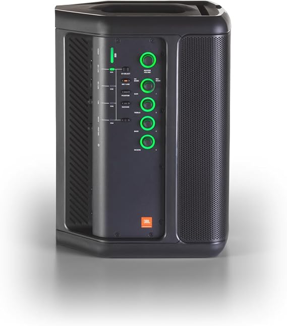 JBL Bluetooth, XLR, Siyah, Şarj Edilebilir Taşınabilir PA (EON ONE Compact) ile Profesyonel Hepsi Bir Arada Kişisel Sistem
