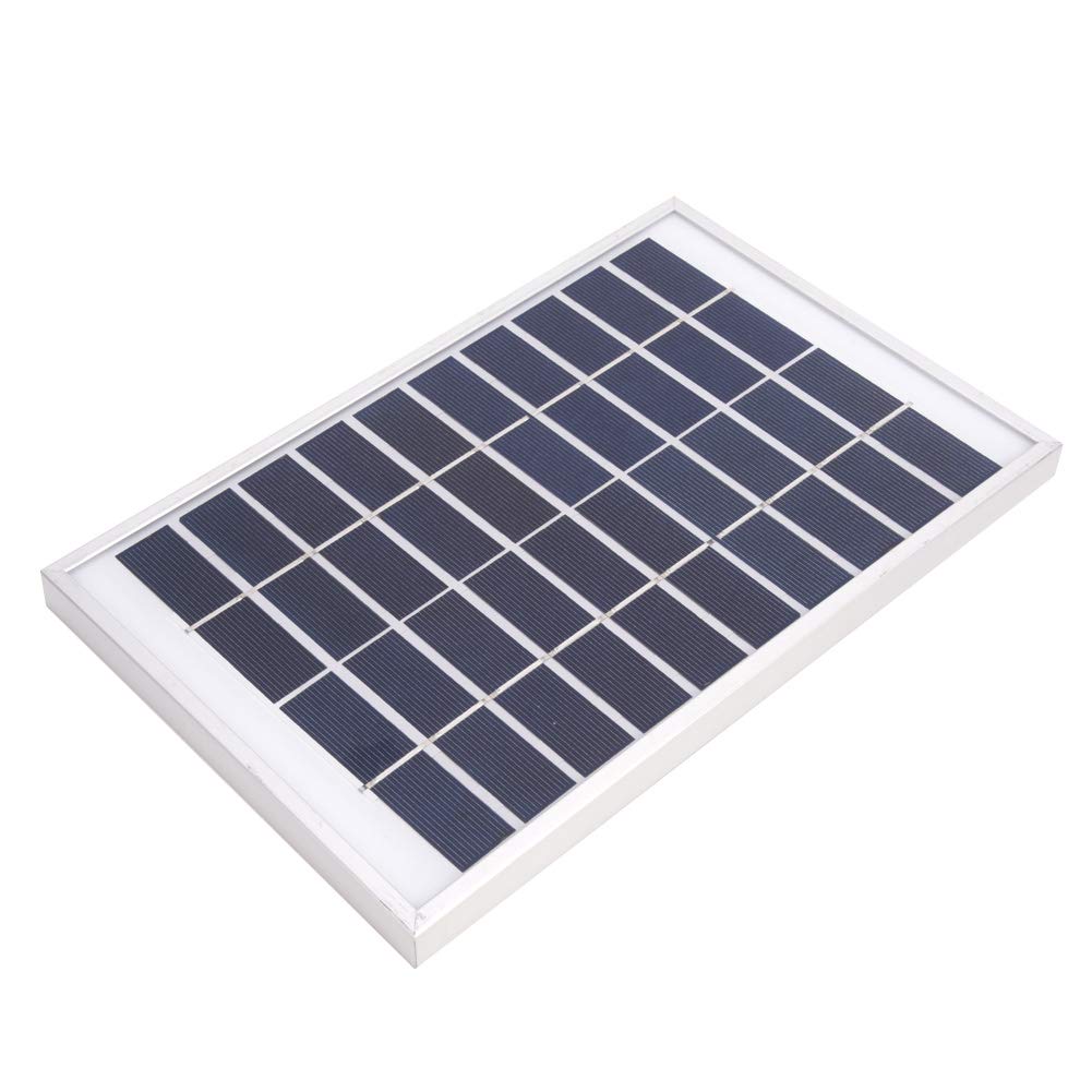 Fontaine eau solaire 10V 5W Cocoarm : pompe de bassin sans balais 190 L/H pour piscine et étang