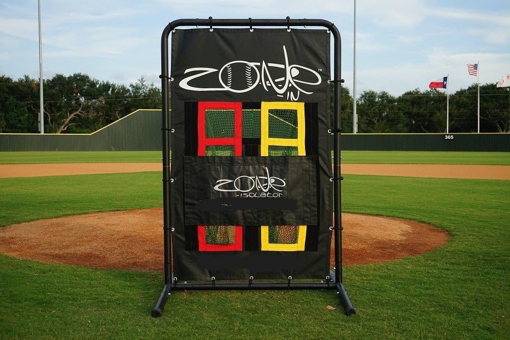 Zone-in Pitching Target 2.0, Adjustable Strike Zone Isolator, Baseball/Softball Training Aid
