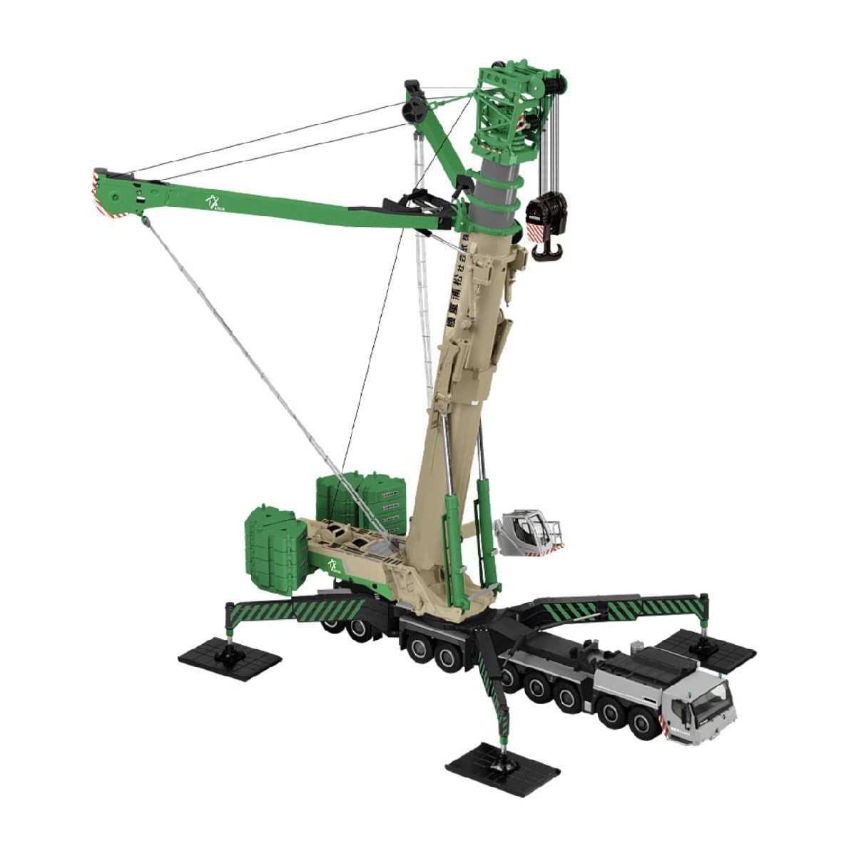 Amazon.co.jp: NZG 1/50 Matsuura Liebherr LTM11200-9.1 mobile crane 