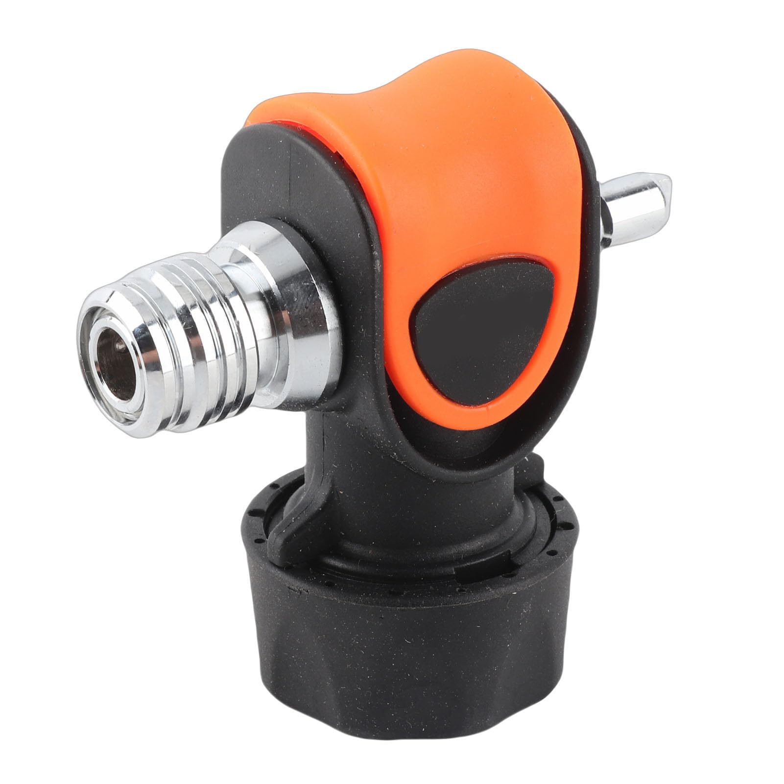 Alomejor Zumbador de Buceo, Señal Acústica de Buceo Submarina de Seguridad Universal, Bocina única de Acero Inoxidable para Submarinismo