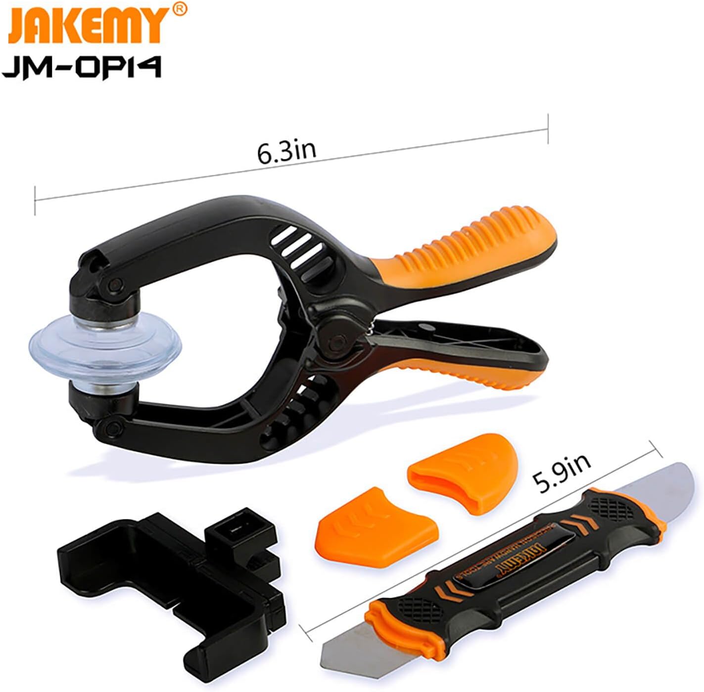 Professional Phone Screen Repair Kit – High-Efficiency Screen Repair Tool Set for Cell Phone Engineers with Powerful Suction Cup and Metal Pry Tool for Safe, Precise Repairs