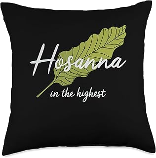 palm sunday church religion holiday god catholic christian Throw Pillow