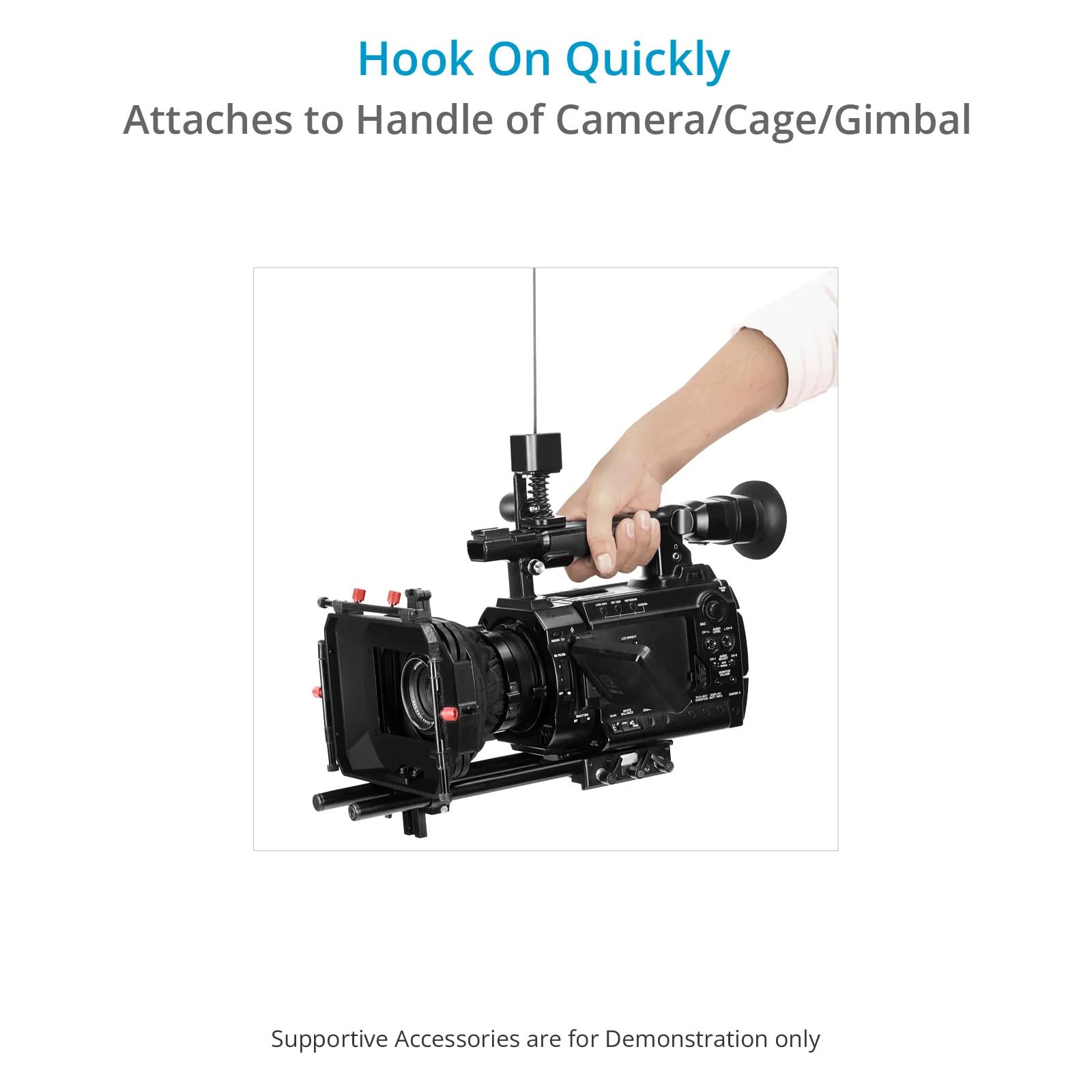 Supporto Per Fotocamera Flycam Starter Flowline - Per Donne Taglie XL/XXL, Carico 3-7.5 Kg, Rotazione 180&deg;