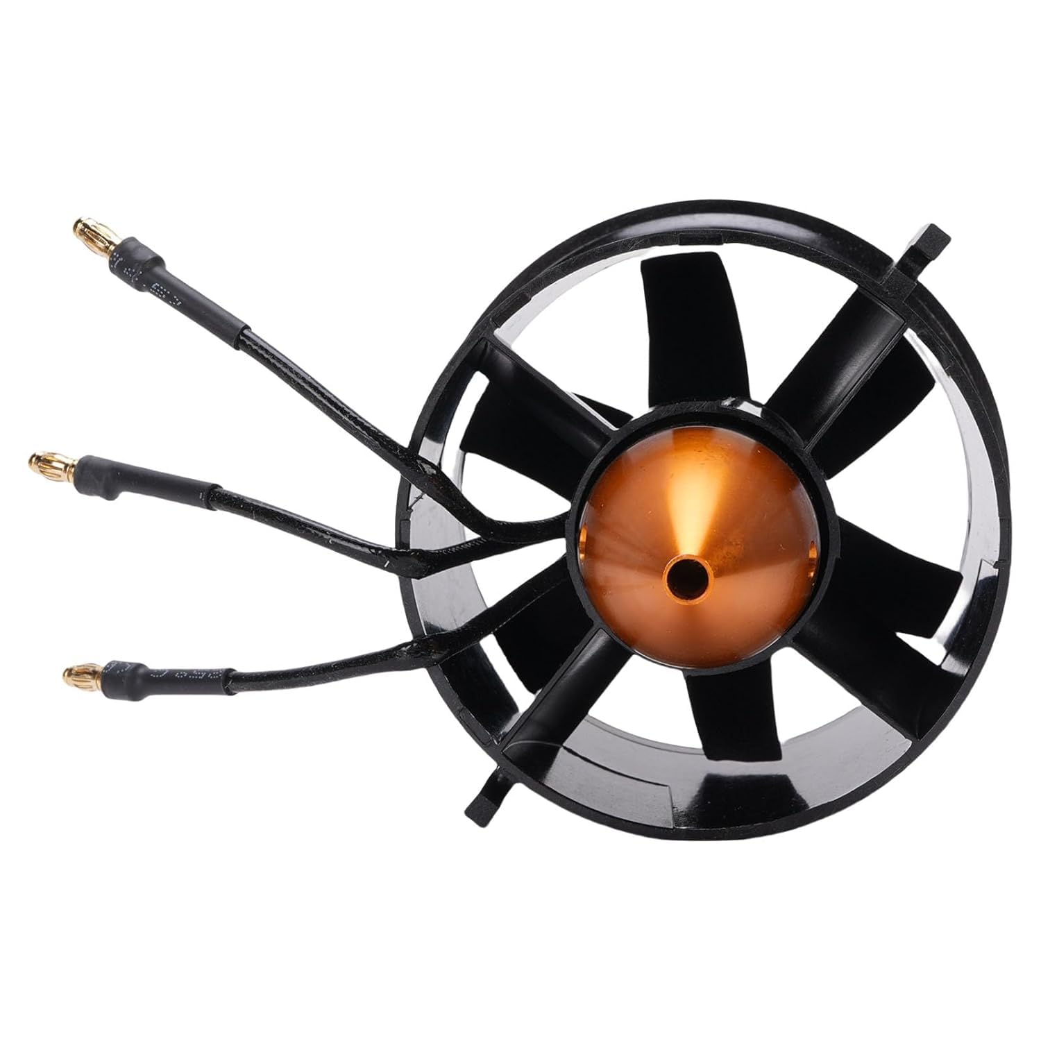 70mm EDF RC Ducted Fan – 6 Blades Ducted Fan Set, QF2822 3000KV 4S Brushless Motor for RC Airplane Model