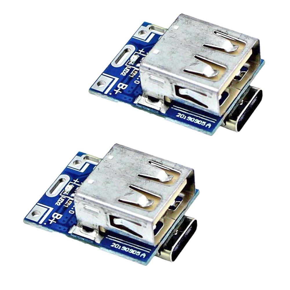 USB Type-C 5V Step-Up Booster - Lithium Battery Charging and Protection Module for Power Bank-image-42