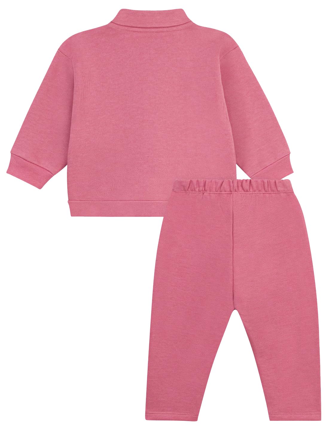 Petit Bateau Baby-Set Sweatshirt und Hose aus Baumwolle, einfarbig