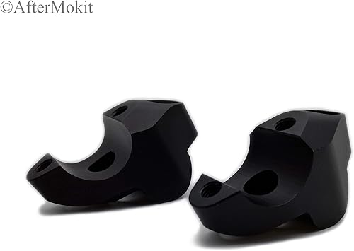 Miniatura 3 de Reemplazo 1 1/8 pulgadas extensión elevador de manillar hacia arriba y hacia atrás abrazaderas extensoras para KTM 690 Duke Enduro R SMC R 1050 1090