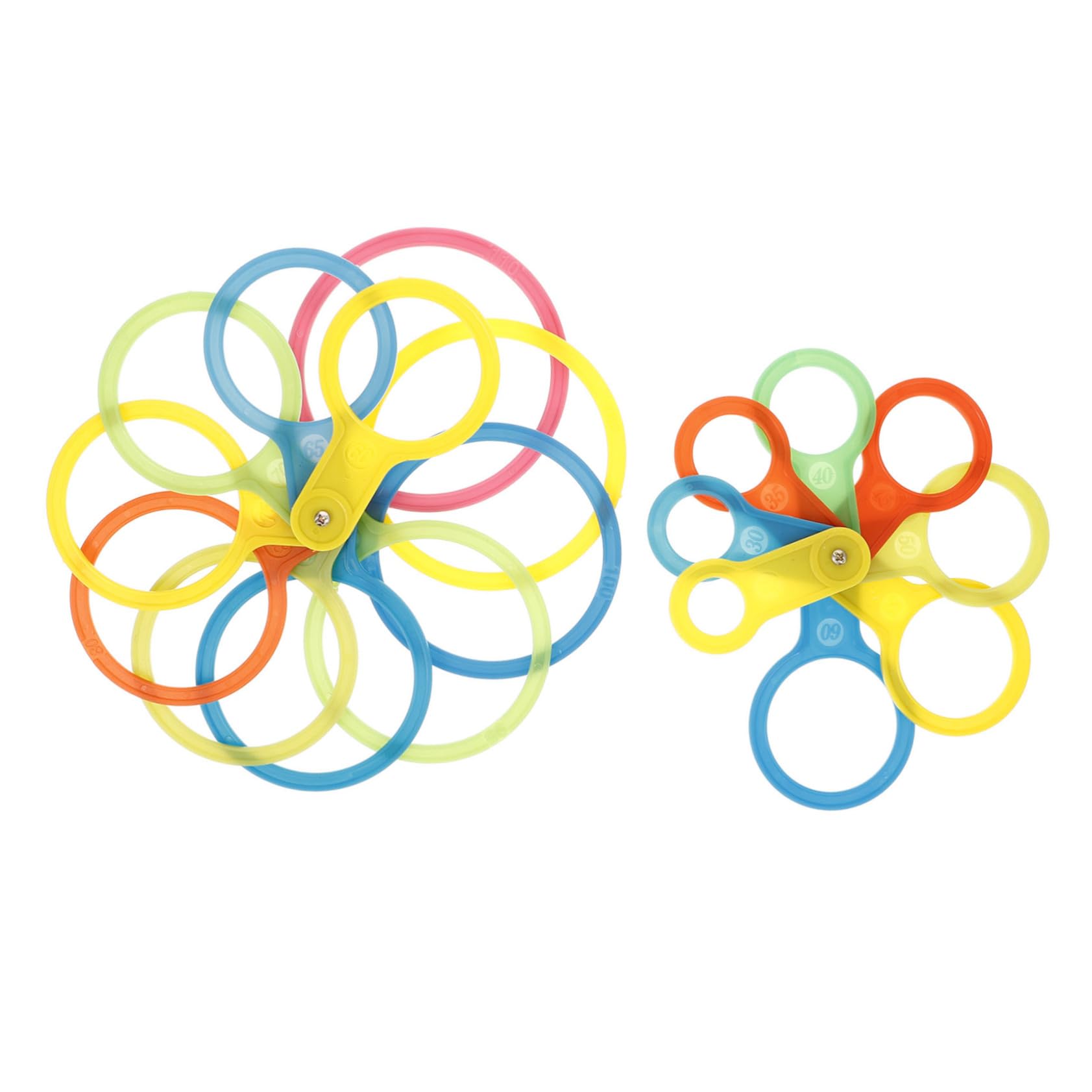 COSMEVIVI 2 Sets Fruit Measuring Circle Diameter Tool Fruit Instruments for Accurate Size Measurement