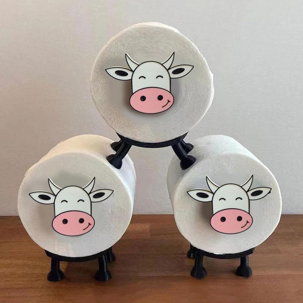Lot De 3 Porte-papier Toilette En Forme De Mouton, Cochon Et | FindTheDeal