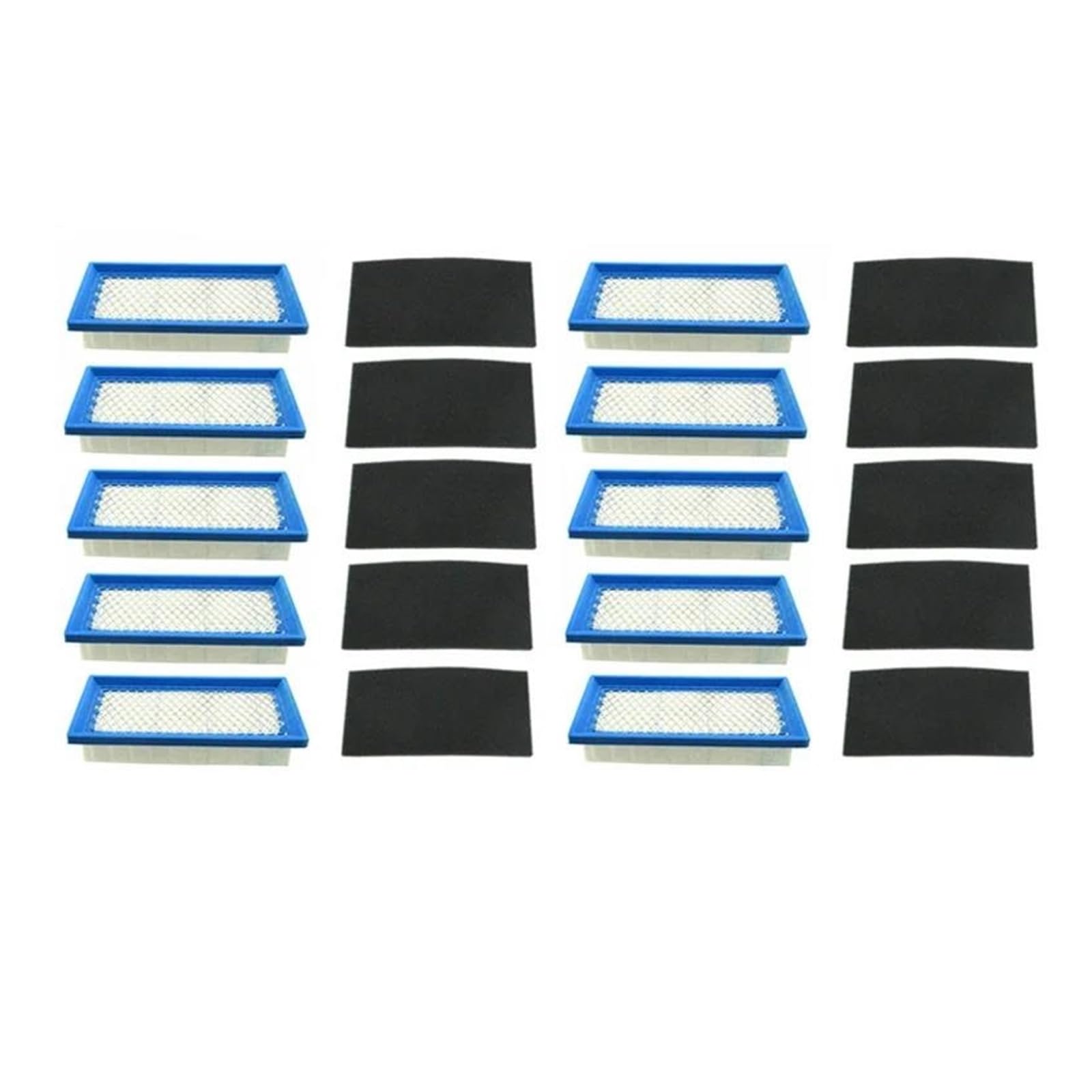 Filtro de aire para cortadoras de césped Juego De Filtros De Aire 10x Para 17211-883-W20 G150 G200 GX200 Para 93400 115400 133400 Generac 494511S 0494511S