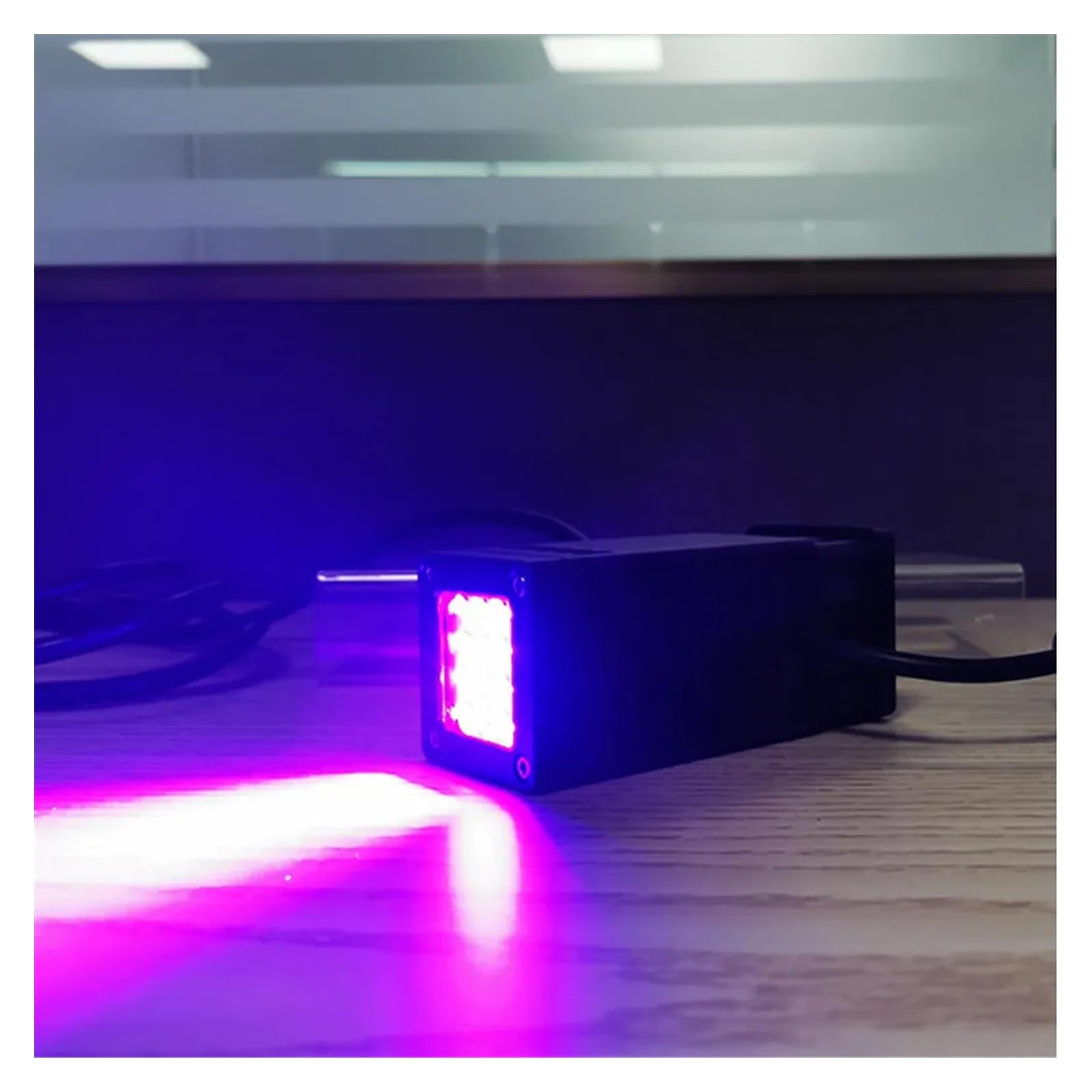 Światło UV, Ręczna lampa utwardzająca UV Klej UV Bezcieniowy klej UV Atrament laboratoryjny Testowanie płytki PCB Lampa UV LED z zielonego oleju(405nm)
