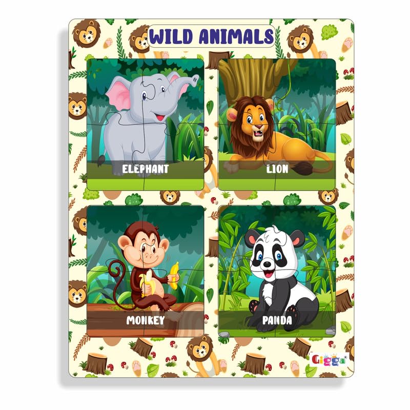 See full amazon price history chart for GIGGA 4 in 1 Wild Animals Jigsaw Puzzle for Kids | 16 Pieces Educational Puzzle Toy | Acrylic Jigsaw Puzzle Wooden Base Puzzle GIGGA 4 in 1 Wild Animals Jigsaw Puzzle for Kids | 16 Pieces Educational Puzzle Toy | Acrylic Jigsaw Puzzle Wooden Base Puzzle (B0CBKPSHB1) Amazon Price History, Amazon Price Tracker