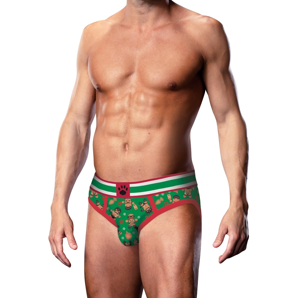 Prowler Gingerbread Brief - UK Medium 30" - 34" Waist - Mens Premium Kinky Underwear Multicolor