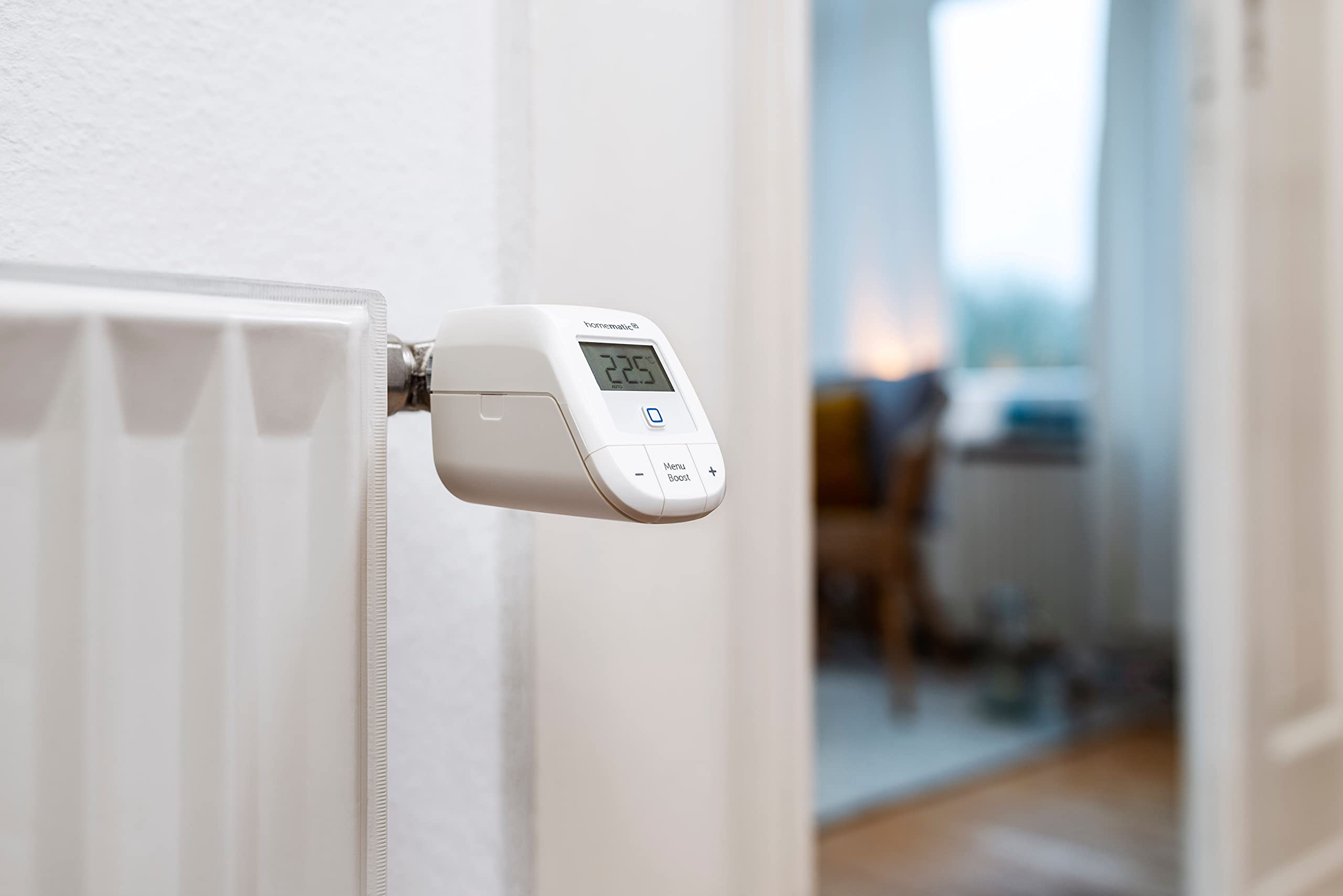 Homematic IP domotique Thermostat de Radiateur – Basic, 153412A0 Blanc