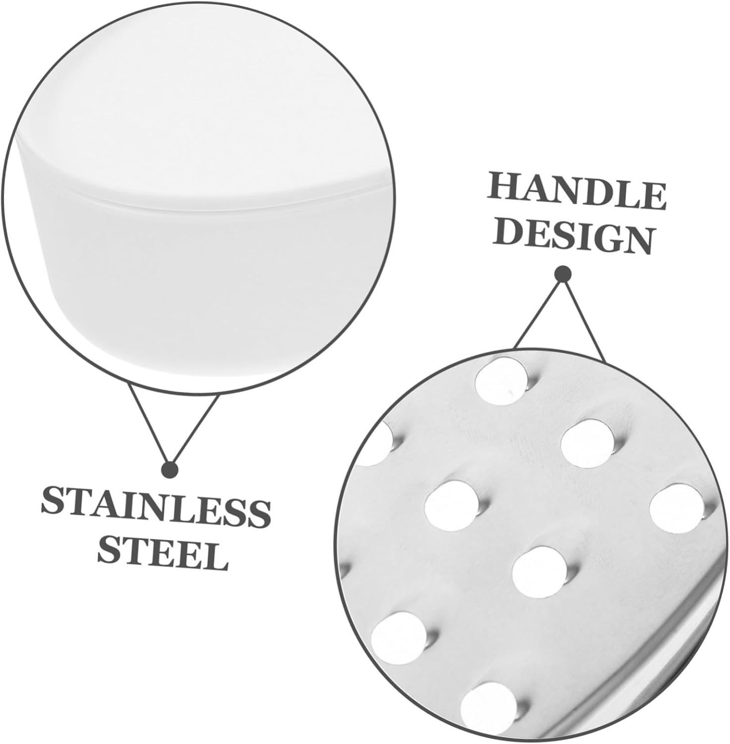 White Grater Stainless Steel Blades, with Container, Kitchen Tool