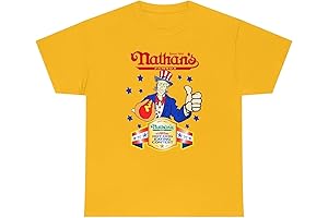 Feast Like a Champion with Our Nathan's Hot Dog Contest Honoring Shirt