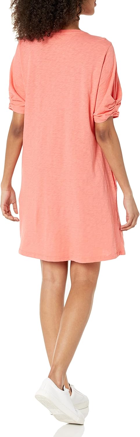 Velvet by Graham & Spencer Women's Kesha Cotton Slub T-Shirt Dress