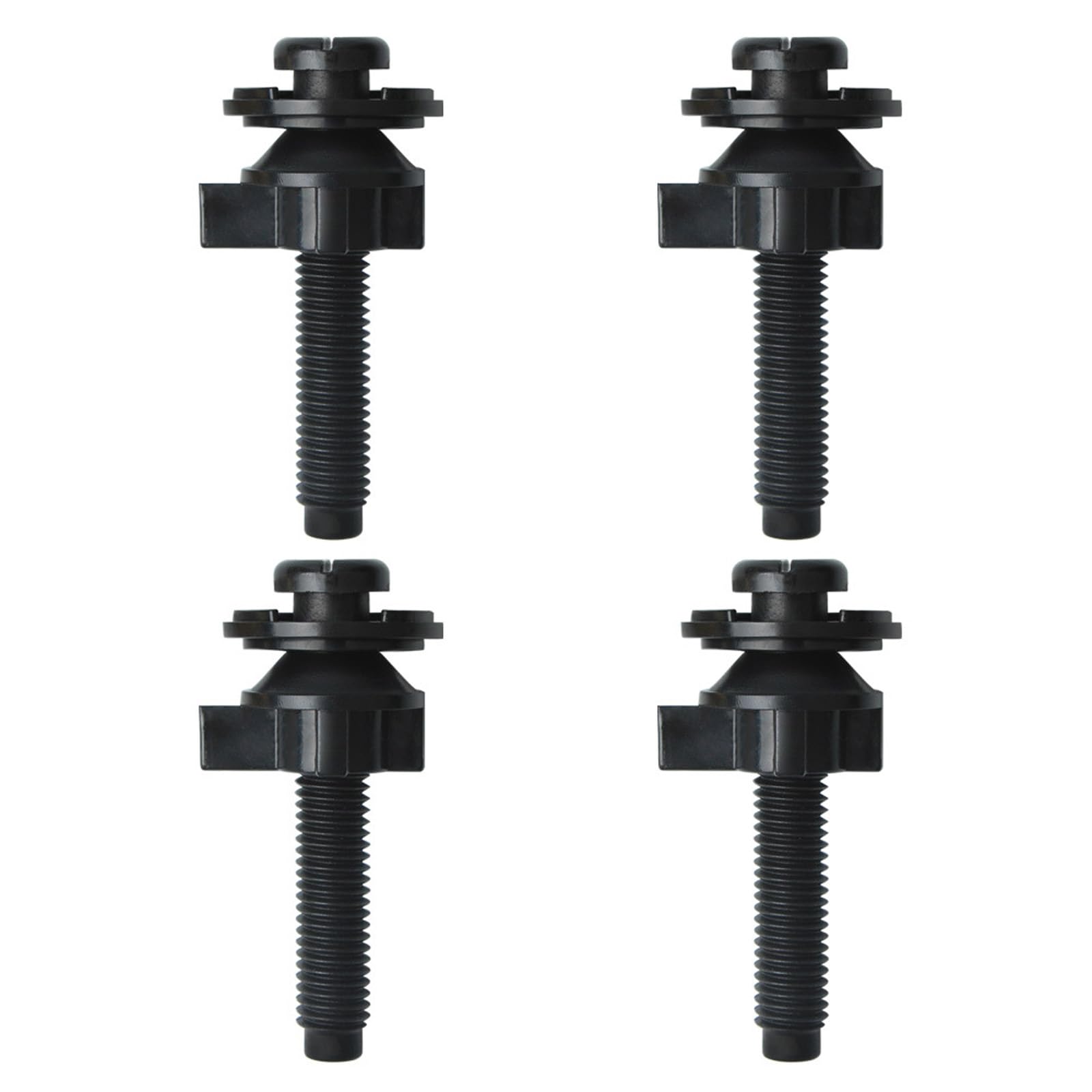 Wgbosmg 4Pcs Toilet Seat Fasteners Fixing Screw With Quick Installation Toilet Lid Screw Universals Toilets Seat Accessory Cover Fixing