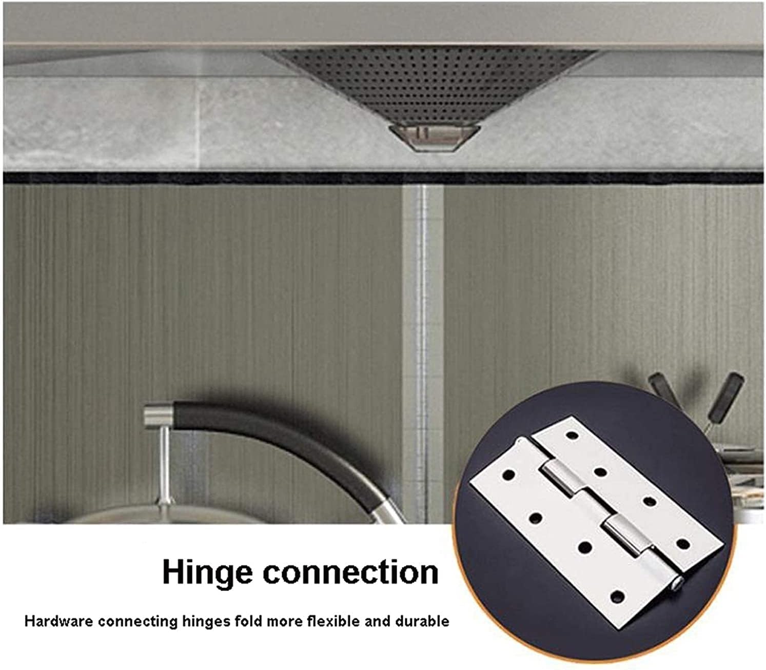 Splatter Screens Surrounded Gas Stove Shield Guard Against Oil Splash Plate for Home Gas Stove Oil Removal Rust Kitchen Cooking Frying Oil Splashing Protection (Size:45 * 50 * 80CM)