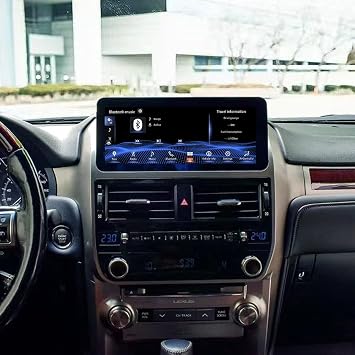 10.25 Inch Android Car Stereo for Lexus GX400 GX460 2010-2022 Radio Replacement GPS Navigation Head Unit Multimedia Player Auto Radio Receiver IPS Touch Screen Wireless Carplay 8+128GB
