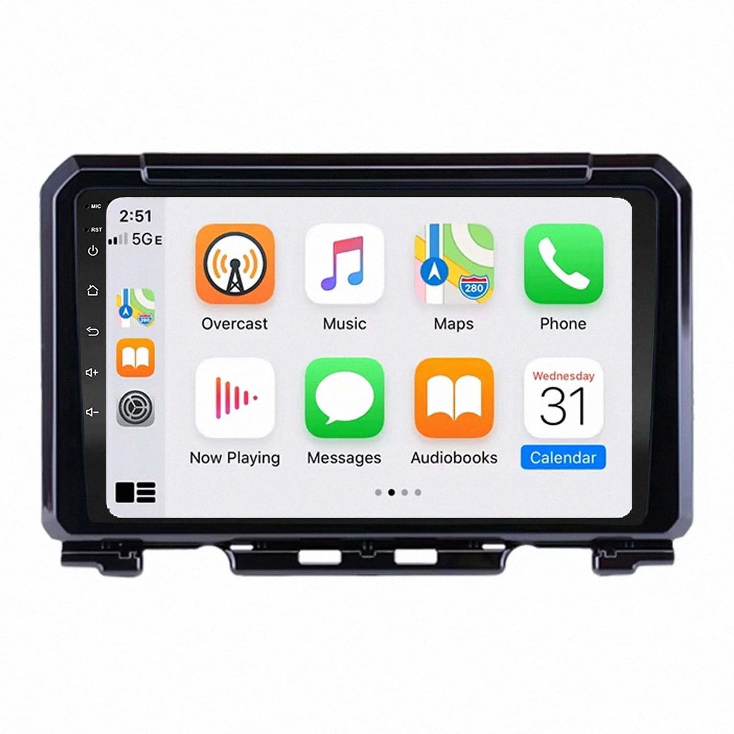 Wireless Carplay Android Auto Display für Suzuki Jimny 2019 2020 Bluetooth Freisprecheinrichtung, Radio, Bildschirm, Lenkradsteuerung, Mirrorlink, 8 Kern 4G+64G