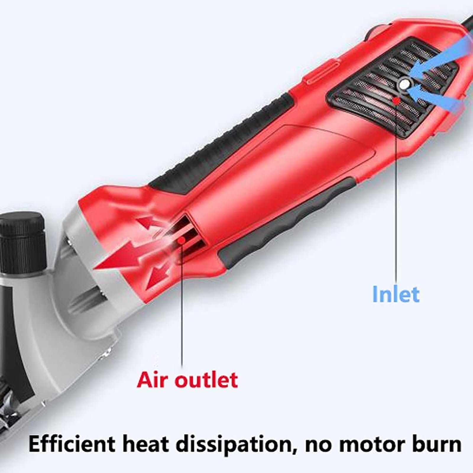 Tosatrice Elettrica per Pecore 1000W, Resistente con 6 Velocità, per Tosatura Professionale Della Lana, Nessun Danno Alla Lana per Pecore, Capre, Alpaca E Lama(9 TOOTH STRAIGHT BLADE)