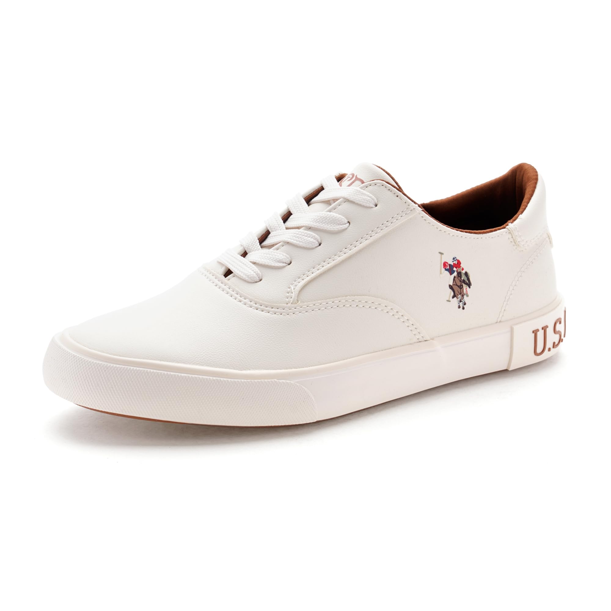 U.S. Polo Assn. Parker Womens Beige Sneakers -(UK3)(US4)(1FD24209A02) (B0CP9JW5TR) Amazon Price History, Amazon Price Tracker
