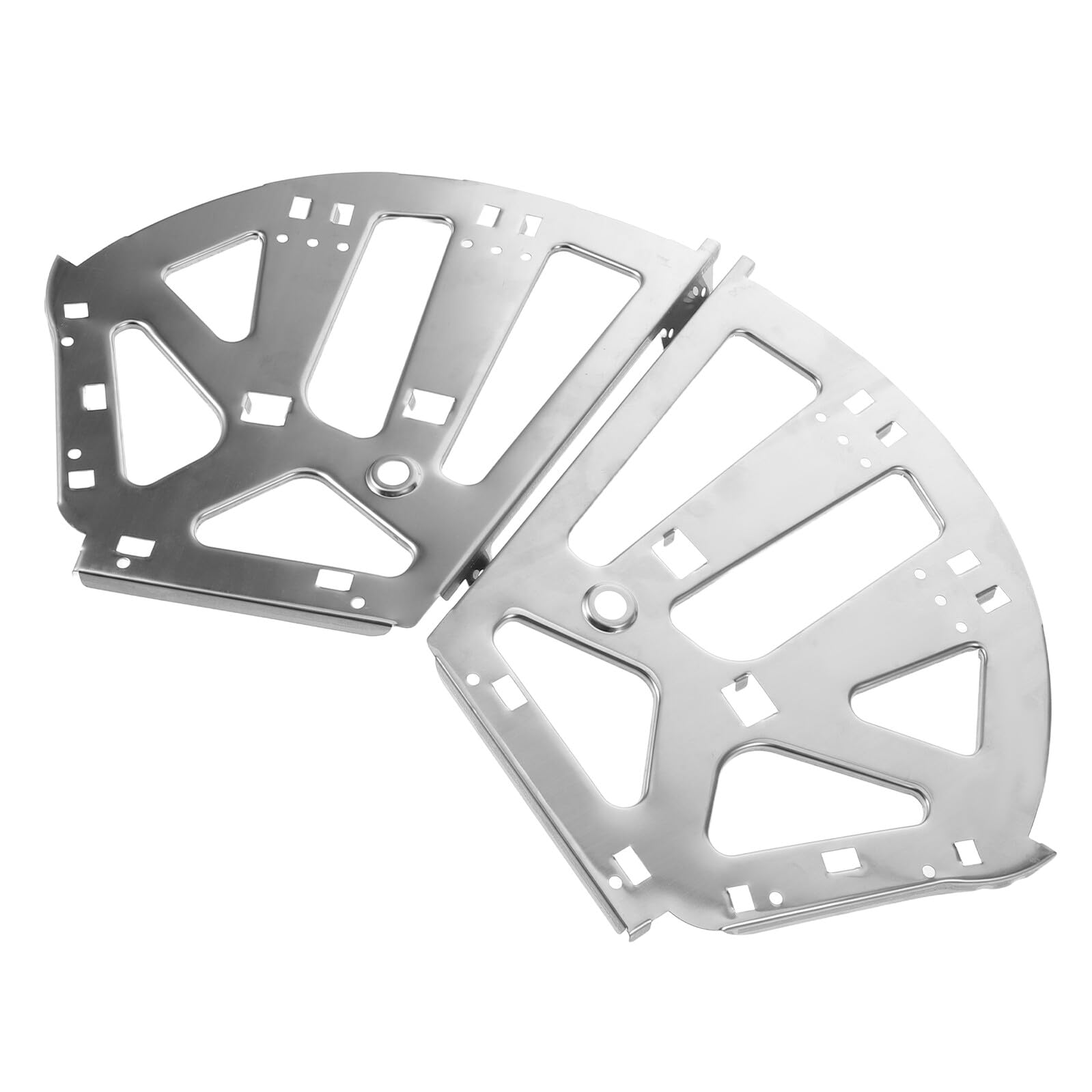 Bisagra para cajón de zapatos de 3 capas KOMBIUDA de acero plateado ajustable