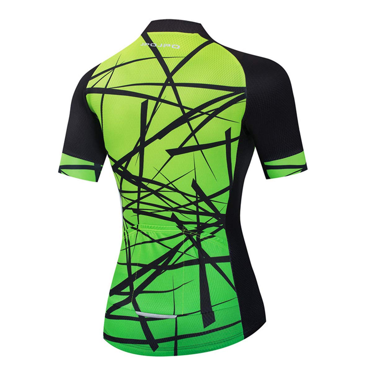 PSPORT Women's Cycling Jersey Short Sleeve Bike Jersey Road Biking Shirts Summer Bicycle Tops with 3 Rear Pockets CU97