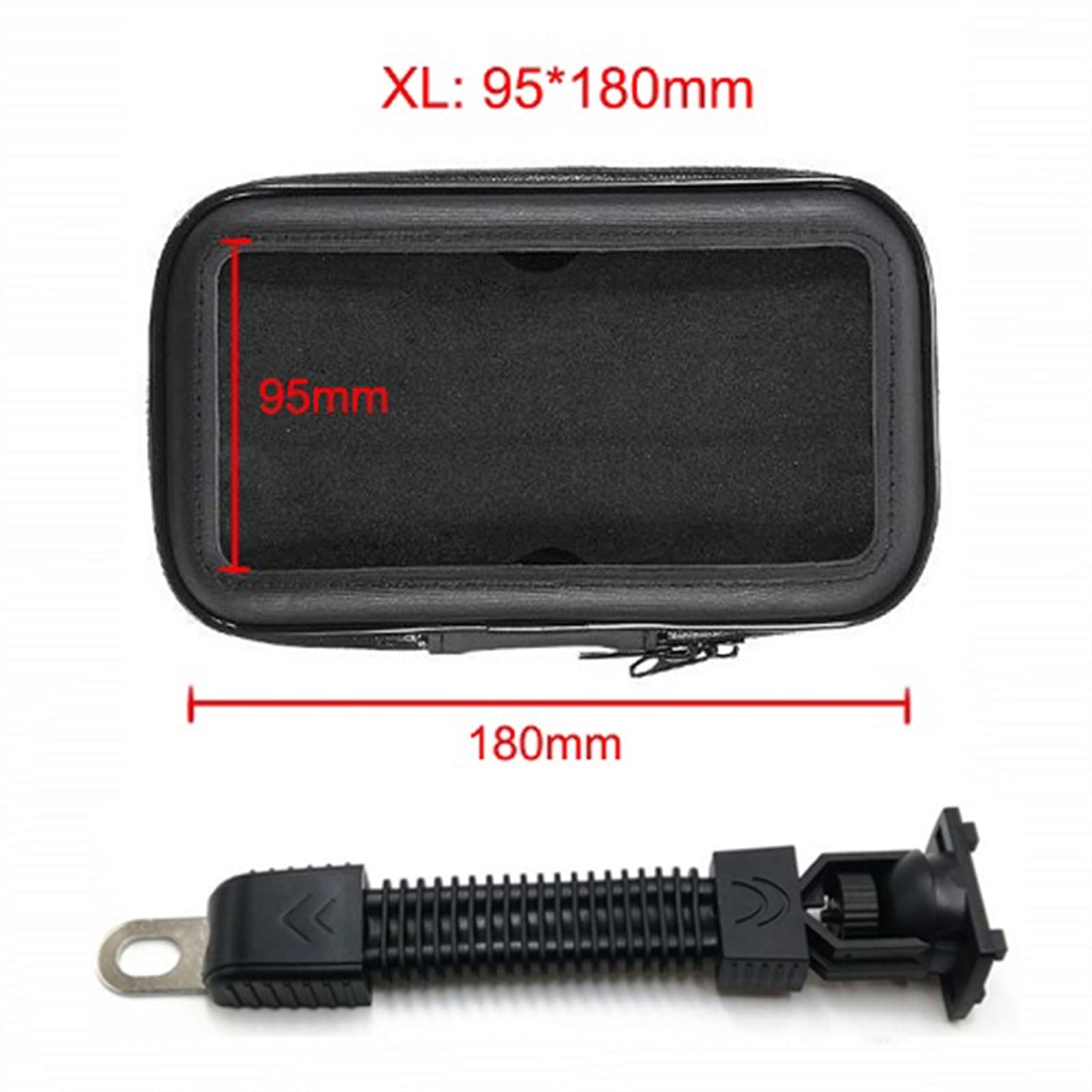 Soporte navegación GPS Soporte Impermeable Para Teléfono De Motocicleta, Espejo Retrovisor, Soporte Para Teléfono Móvil, Soporte De Navegación GPS, Funda, Bolsa, Soporte Para Teléfono Inteligente ( Co