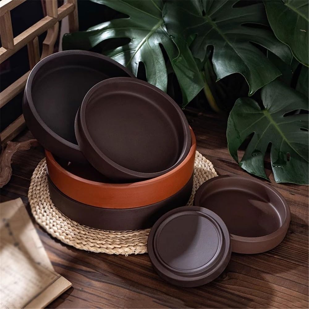 Versatile Sottovaso Rotondo for Fiori a Doppio Uso for Interni ed Esterni(M)