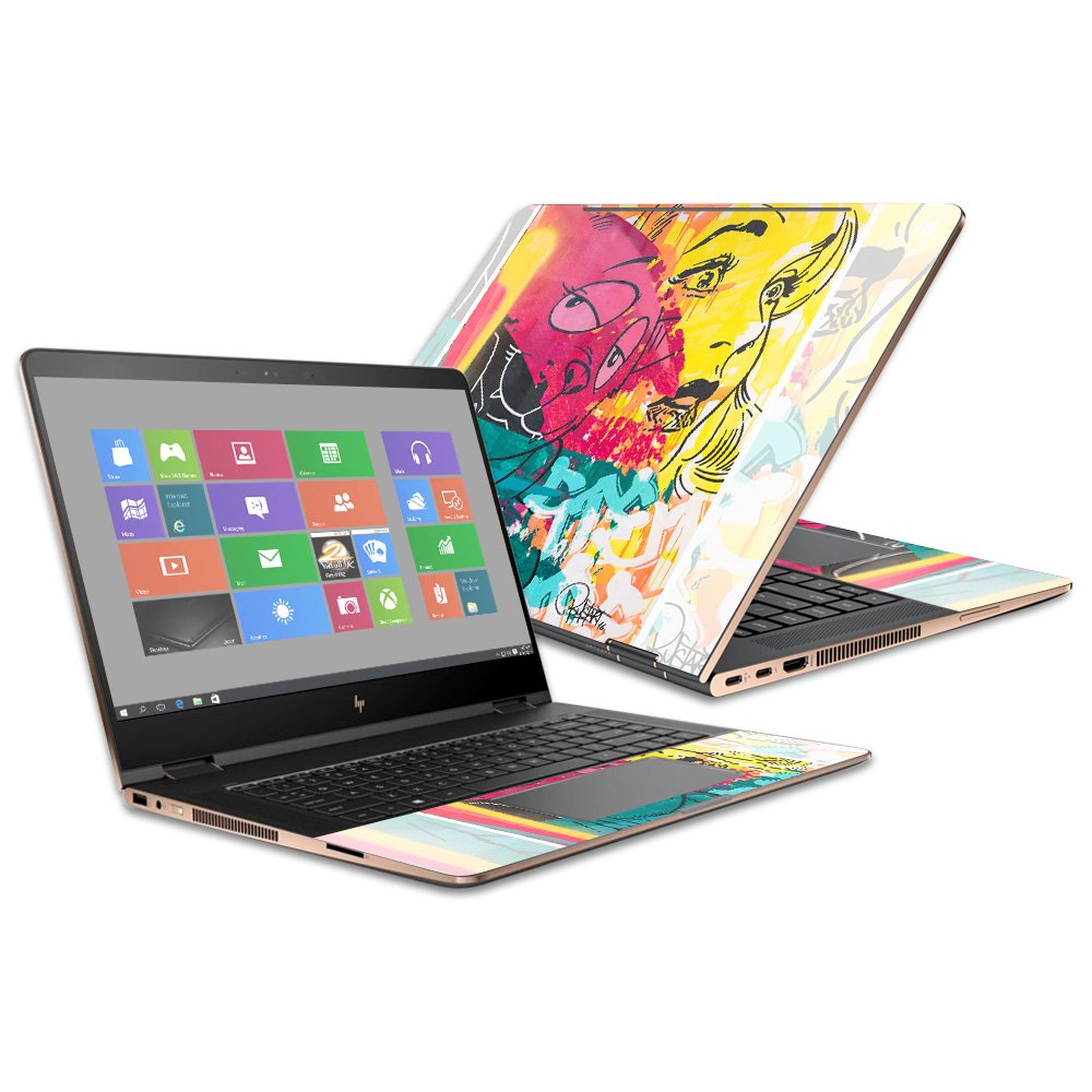 MightySkins Vinyl Decal Skin For HP Spectre X360 15.6 (2017) - Pisces Design | Protective Wrap - View #9