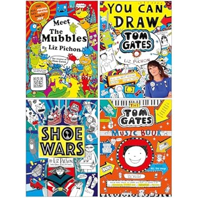 Liz Pichon Collection 4 Books Set