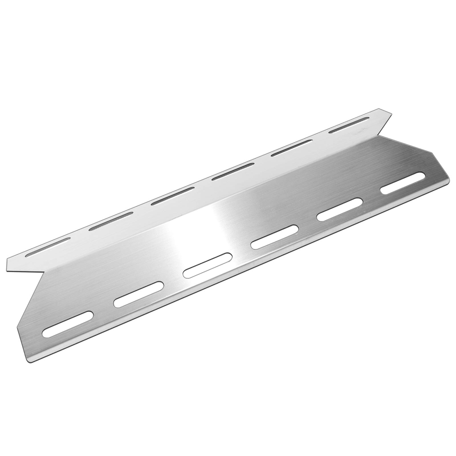 Części zamienne do grilla gazowego do grilla, płyty grzewcze ze stali nierdzewnej, osłona palnika do namiotu Charmglow 720-0234, Nexgrill 720-0033, 720-0234, 720-0289, modele gazowe, 17 5/16" x 11/16"