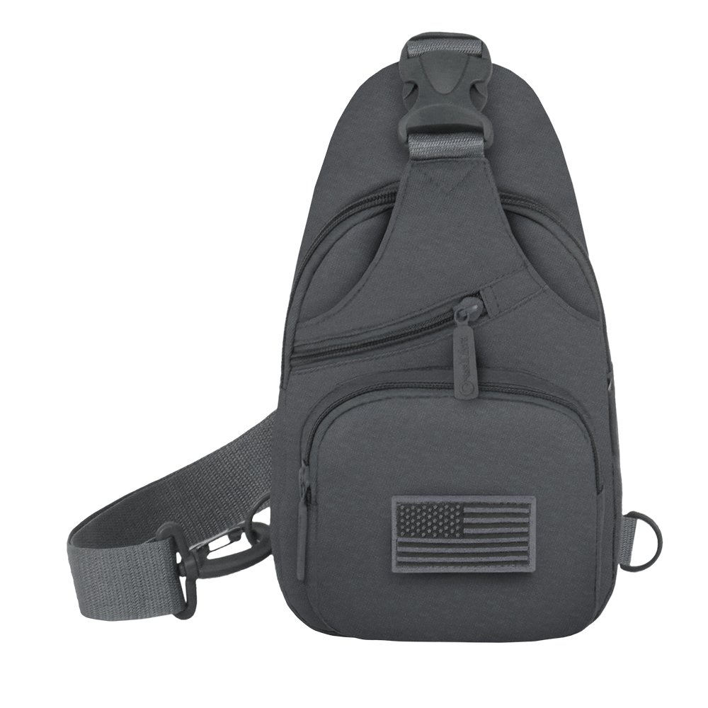 East West U.S.A RT528 Tactical Camouflage Military Sling Chest Utility Pack Bag, Digital Color