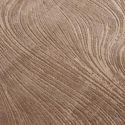 Alfombra moca suave de pelo corto VIMODA con efecto 3D bohemio 6