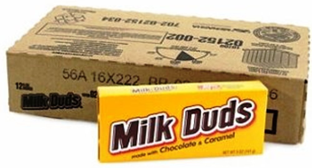Milk Duds Candy, 5-Ounce Boxes (Pack of 12)