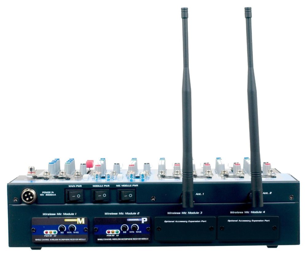 Amazon.com: VOCOPRO WirelessMix-2 All-In-One Live Sound