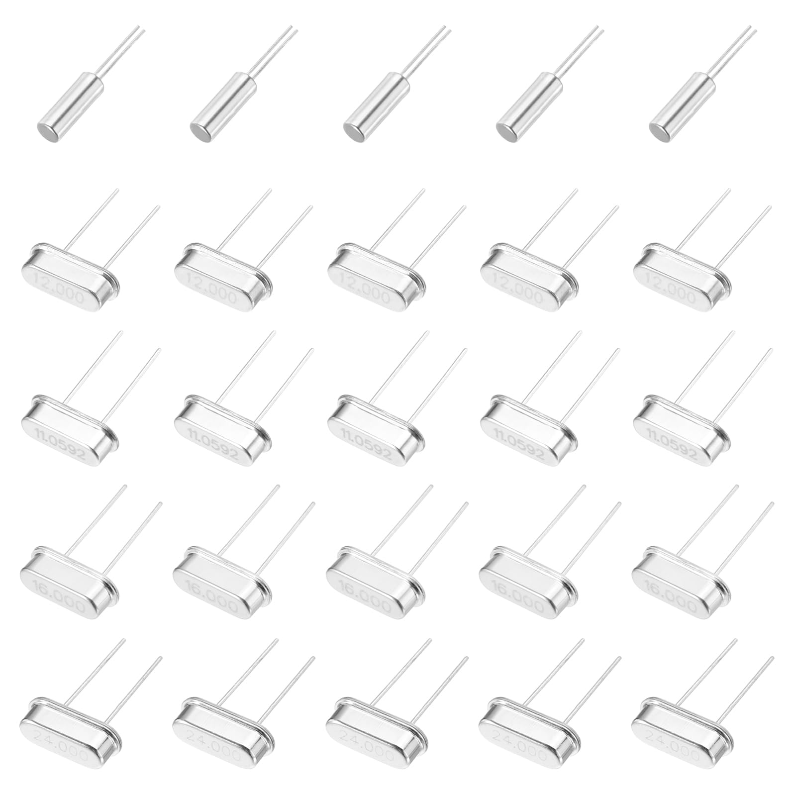 Osciladores de cristal de cuarzo para proyectos de robótica y reparación de placas 7
