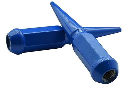Miniatura 9 de Venum accesorios de rueda 20 piezas con recubrimiento en polvo Ford azul oscuro Spike tuercas  M14 x 1.5  4.5 pulgadas de alto  1 pieza de