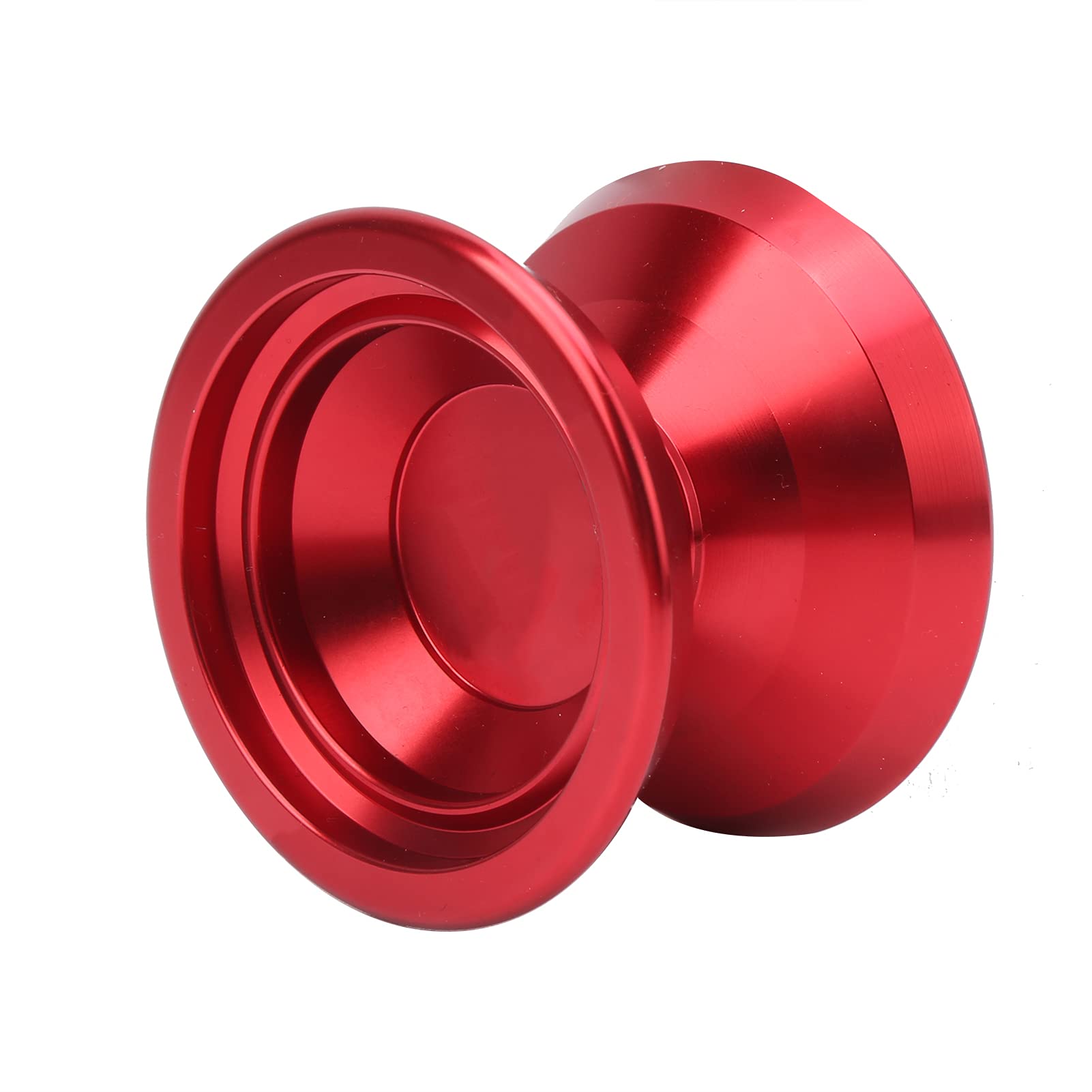 NIBEMINENTAlloy Yoyo Ball Competition Yoyo Toy with 3pcs Replacement Yoyo Strings Glove SetRed