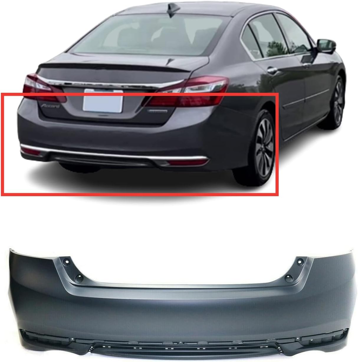 2017 Honda Accord Rear Bumper Replacement Cost