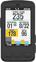 FTRONGRT Cover Compatible with Wahoo ELEMNT ROAM V3 / Wahoo ELEMNT ROAM 3, Soft Silicone, Scratch Resistant, Black