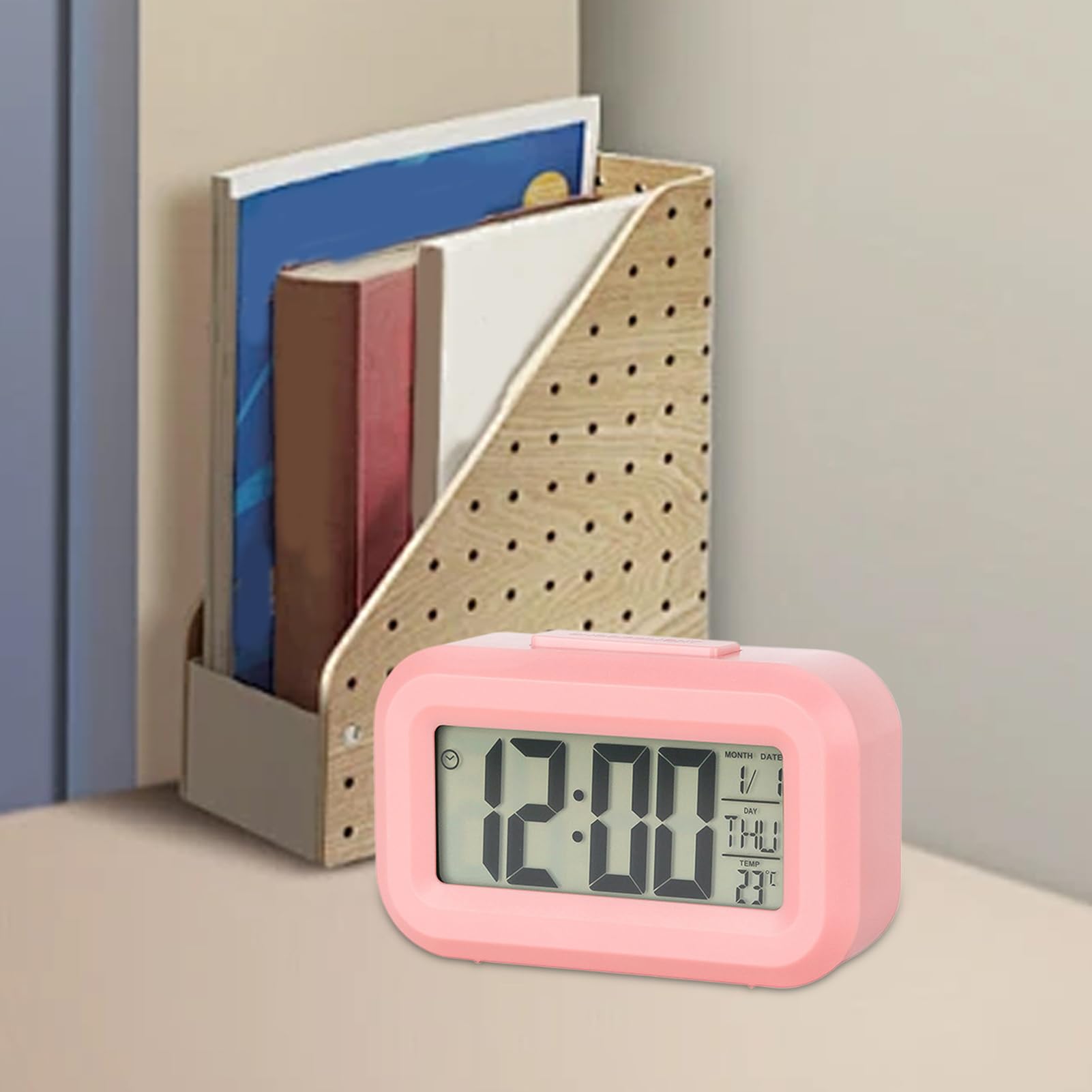 Amazon.co.jp: 電子卓上アラームクロック 学生用タイマー付き 音声機能