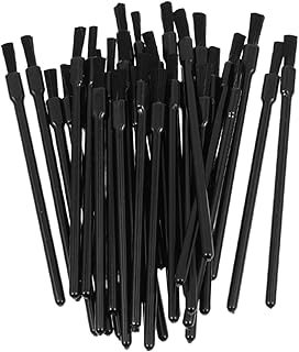 Healeved 200pcs Nylon Lip Brush Lipstick Appl...