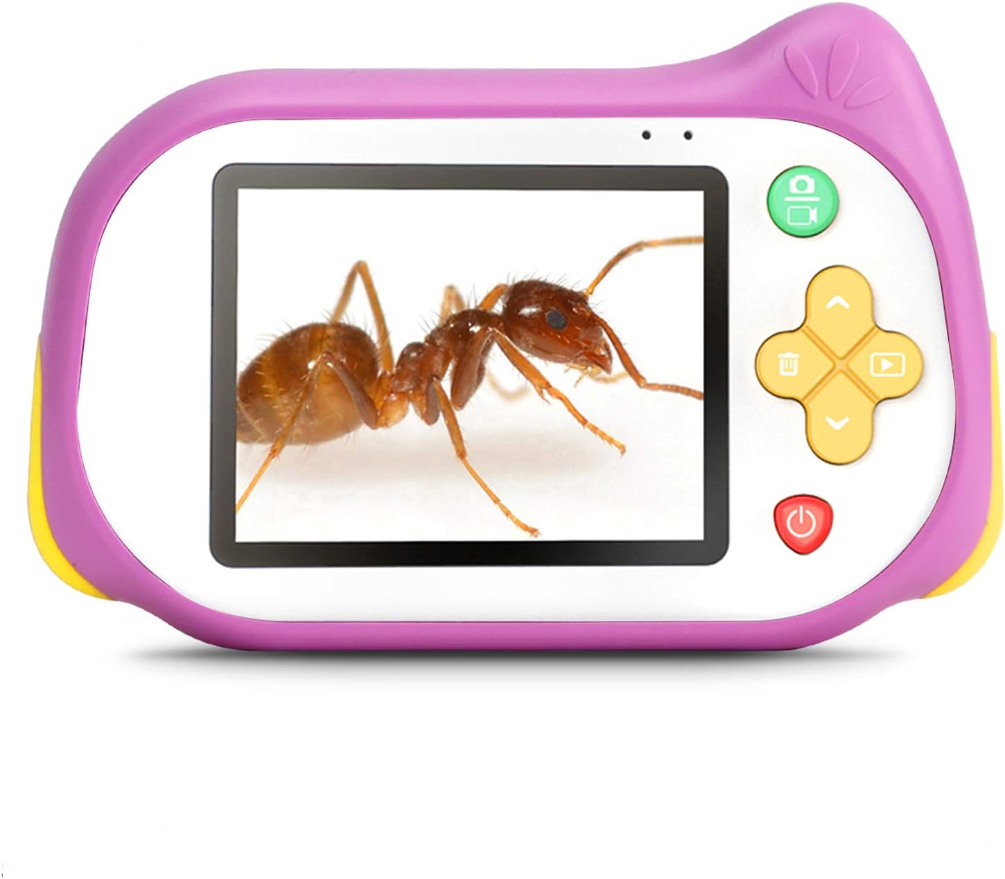 One-Day Sale: Up to 80% Off Kids Camera with Microscope Function,Koolertron 200X Magnifier Digital Microscope 15MP 4K Compact Starter Camera Mini Video Player Recorder 32GB TF Card Choice for 3-10 Years Old Boys Girls (Pink) Flash Sale Kids Camera with Microscope Function,Koolertron 200X Magnifier Digital Microscope 15MP 4K Compact Starter Camera Mini Video Player Recorder 32GB TF Card Choice for 3-10 Years Old Boys Girls (Pink)