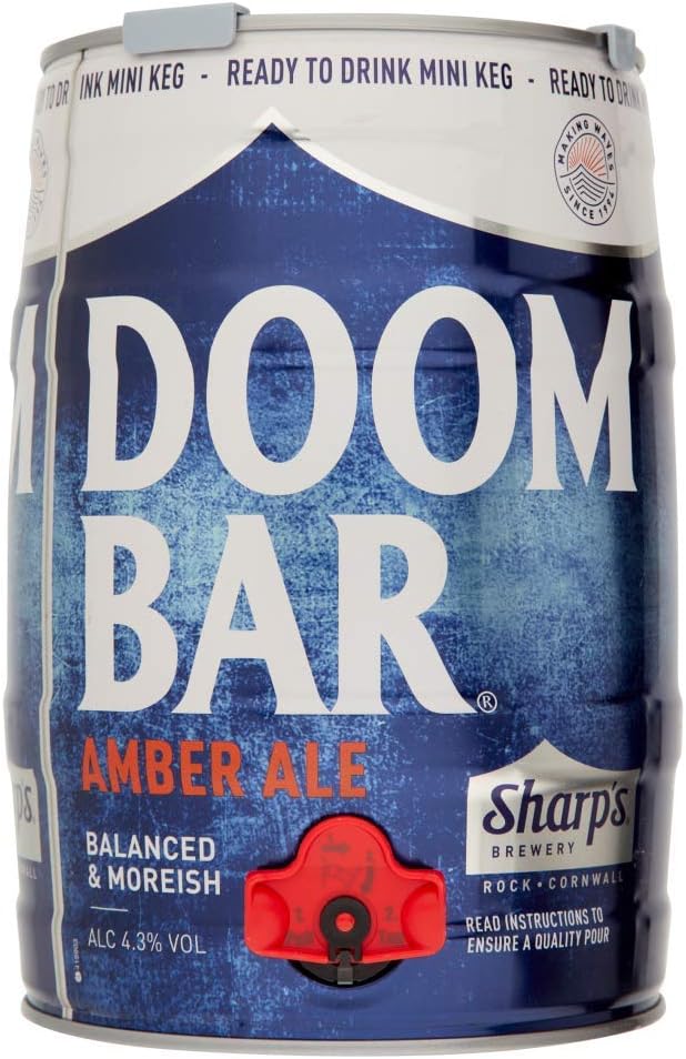 Sharp's Brewery Doom Bar Amber Ale, 5 L