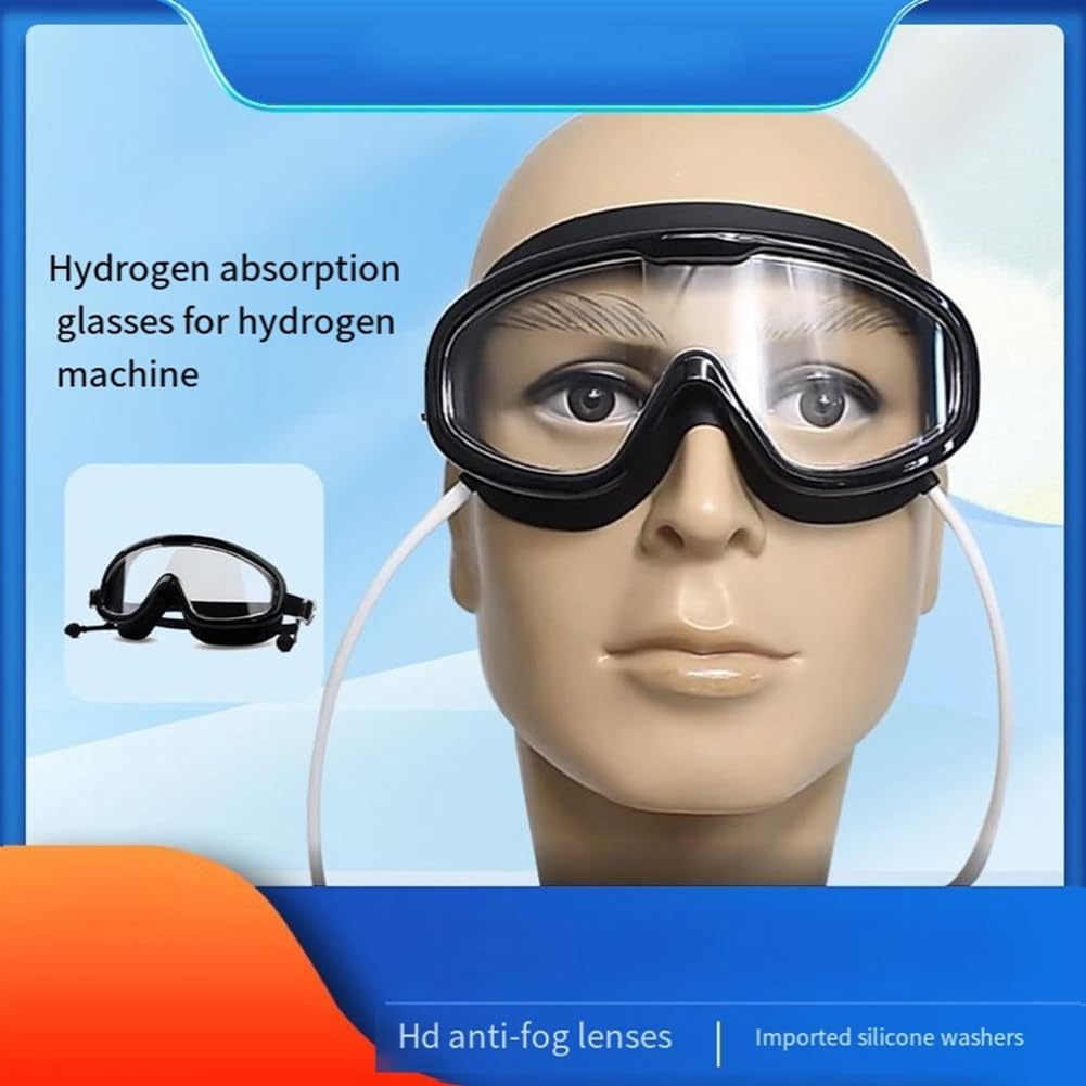 Wodorowa maska ssąca akcesoria okulary generator wodoru szkło chłodzące urządzenie do inhalacji wodoru