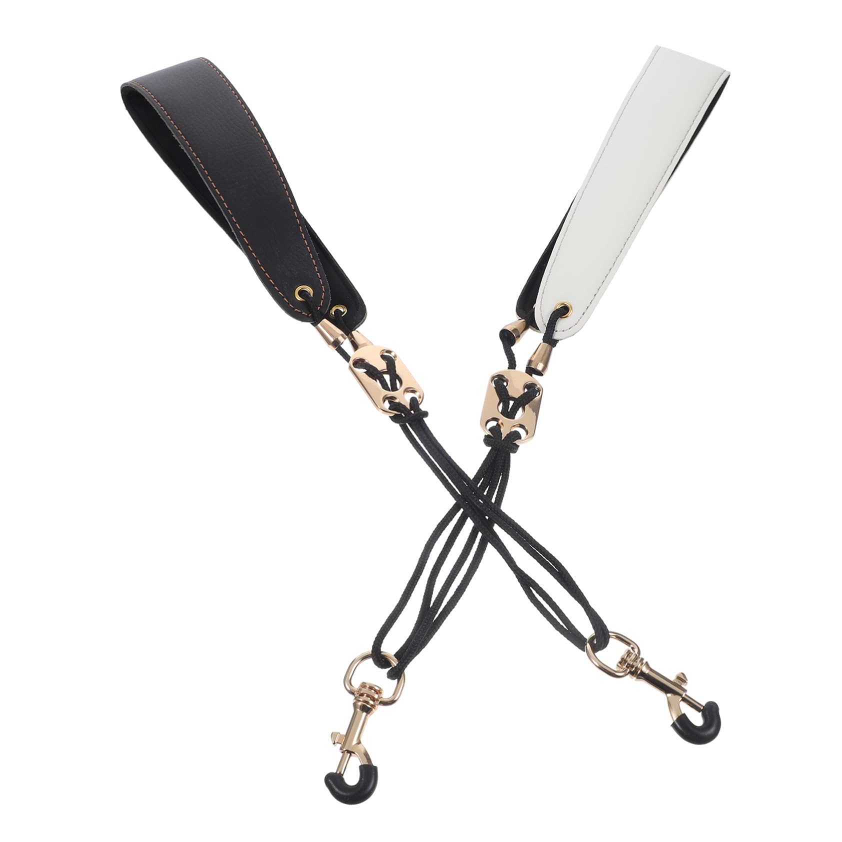 Sosoport 2Pcs Saxophone Neck Strap Sax Harness with Logo Design Durable Clarinet Sling for Alto and Tenor present for Music Lovers